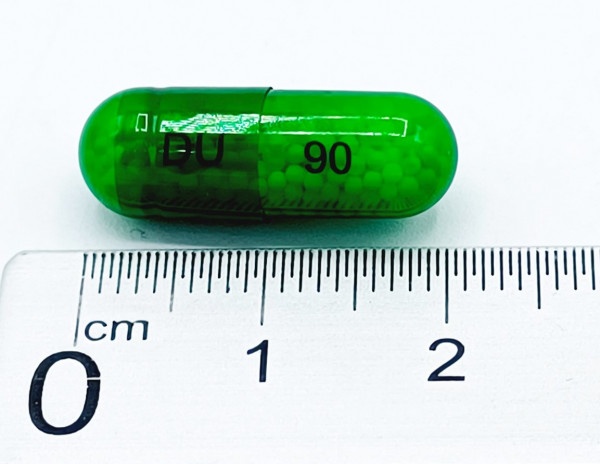 LUDOTIM 90 mg CÁPSULAS DURAS GASTRORRESISTENTES