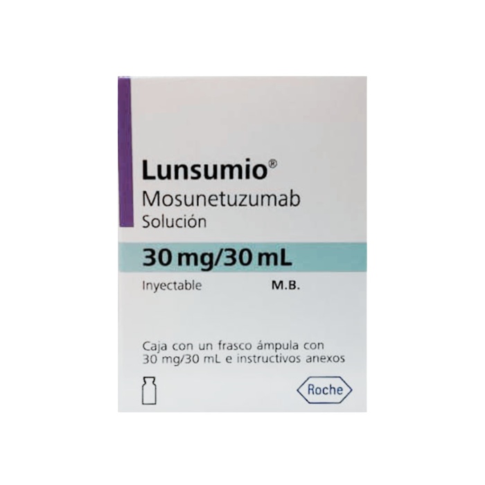 LUNSUMIO 30 mg CONCENTRADO PARA SOLUÇÃO PARA PERFUSÃO