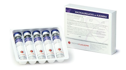 MACROAGREGADOS DE ALBUMINA HUMANA CÚRIO 2 MG KIT PARA PREPARAÇÃO RADIOFARMACÊUTICA