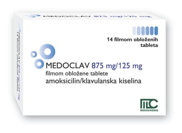 MEDOCLAV 875 mg/125 mg COMPRIMIDOS REVESTIDOS POR PELÍCULA