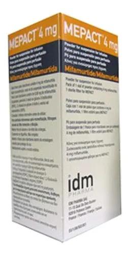 MEPACT 4 mg PÓ PARA SUSPENSÃO PERFUSÃO