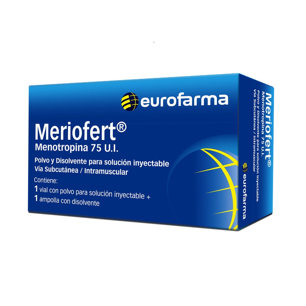MERIOFERT KIT 75 UI PÓ E SOLVENTE PARA SOLUÇÃO INJETÁVEL