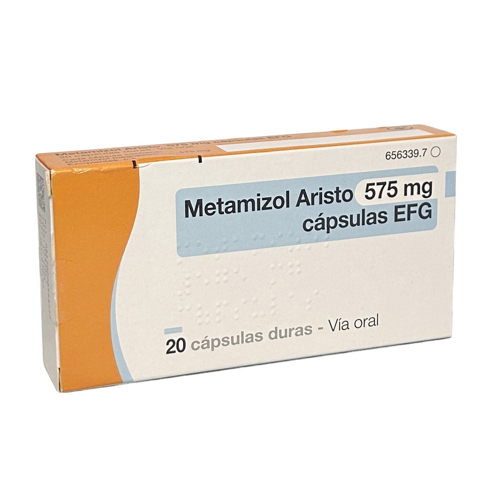 METAMIZOL ARISTO 575 mg CÁPSULAS