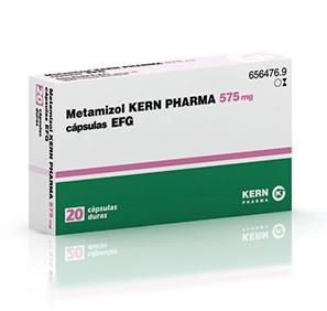METAMIZOL KERN PHARMA 575 mg CÁPSULAS DURAS