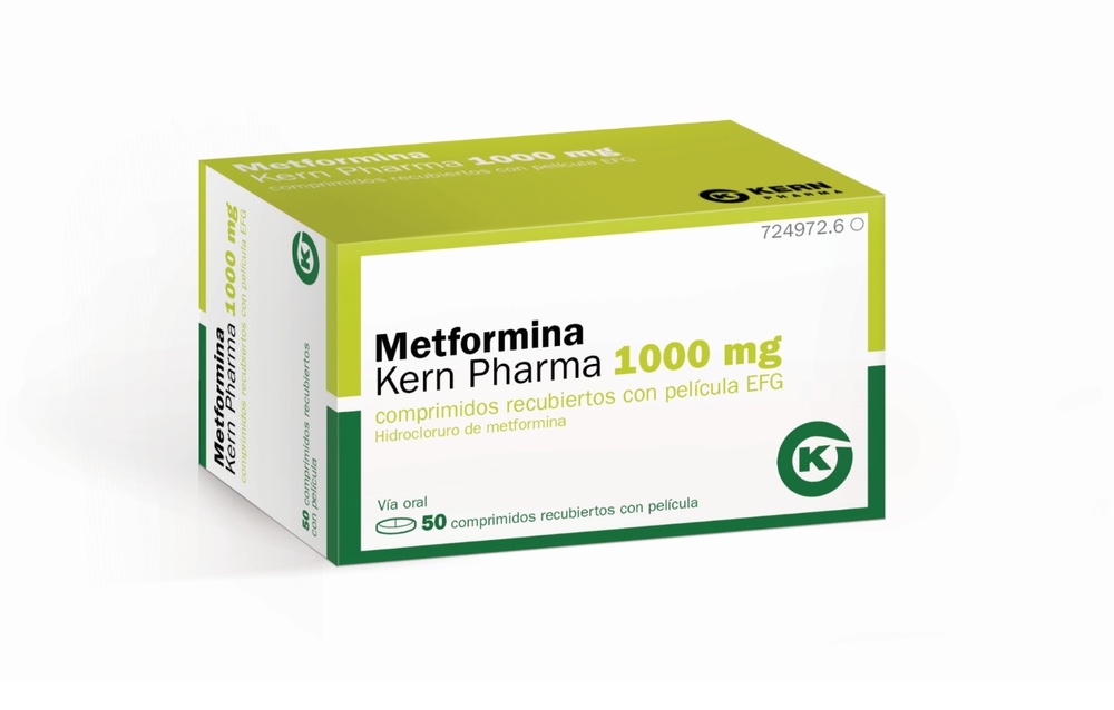METFORMINA TARBIS 1000 mg COMPRIMIDOS REVESTIDOS POR PELÍCULA
