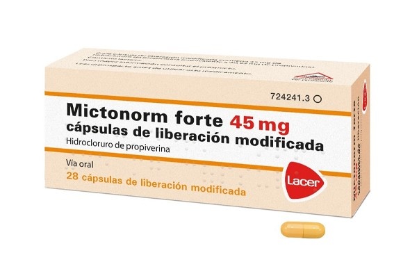 MICTONORM FORTE 45 mg CÁPSULAS DE LIBERAÇÃO MODIFICADA