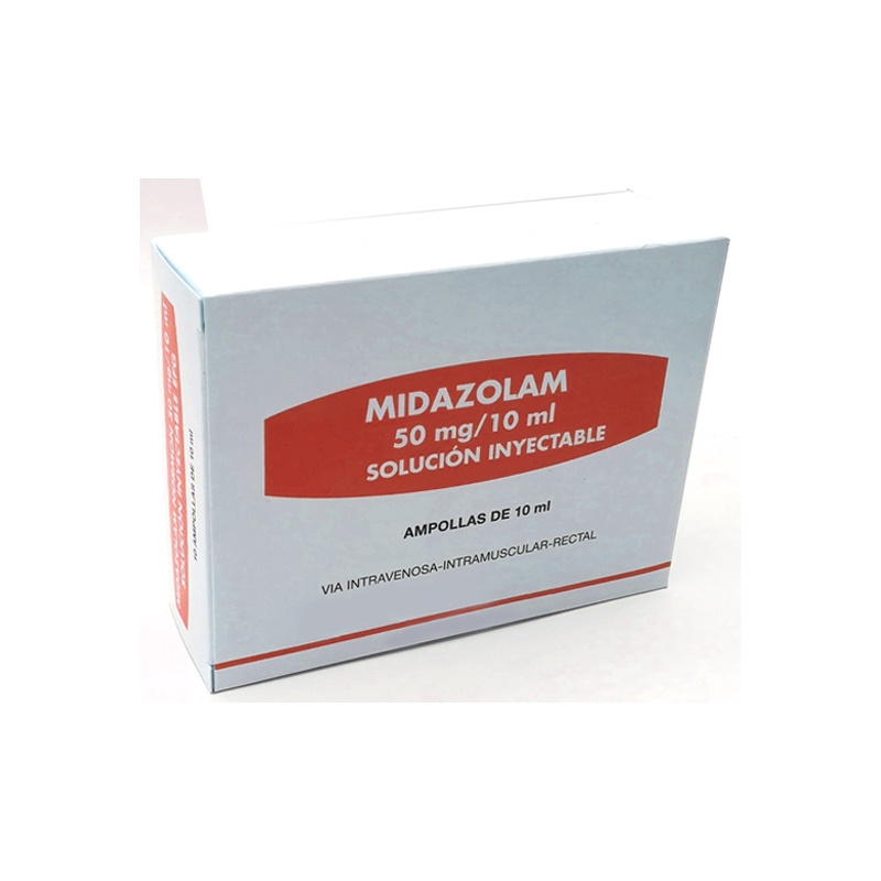 MIDAZOLAM SALA 50mg/10ml SOLUÇÃO INJETÁVEL