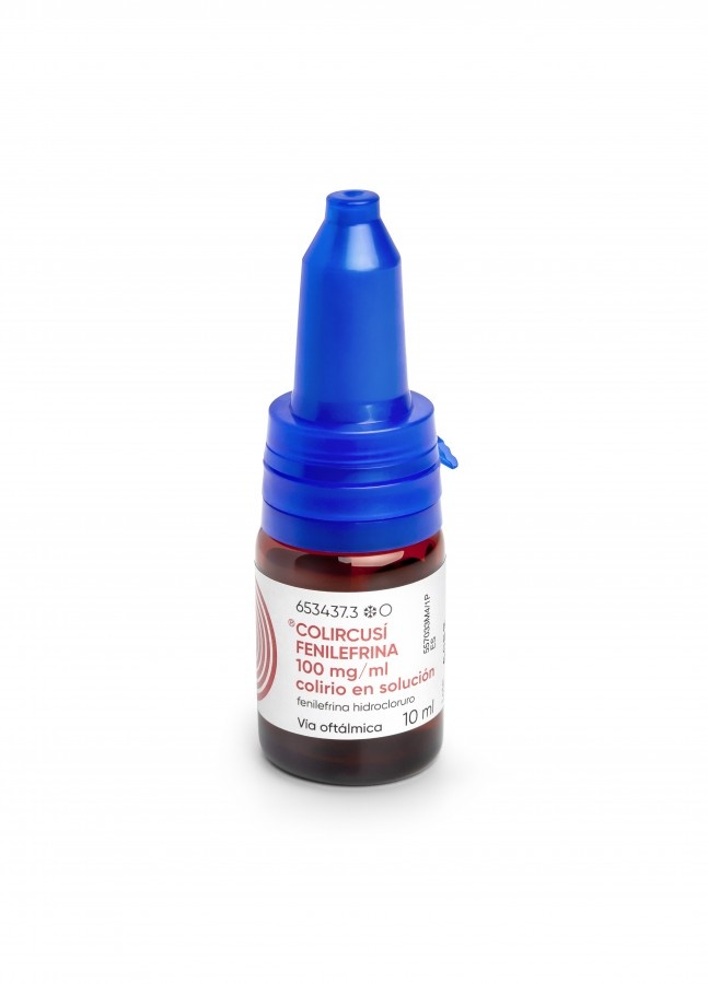 MINIMS FENILEFRINA CLORIDRATO 100 mg/mL COLÍRIO EM SOLUÇÃO