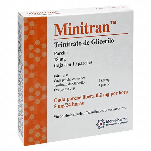 MINITRAN 5 mg/24 h AUTOCLIVANTES TRANSDÉRMICOS