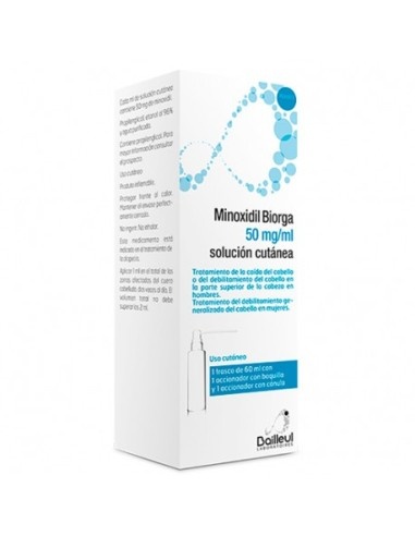 MINOXIDIL BIORGA 50 mg/ml SOLUÇÃO CUTÂNEA