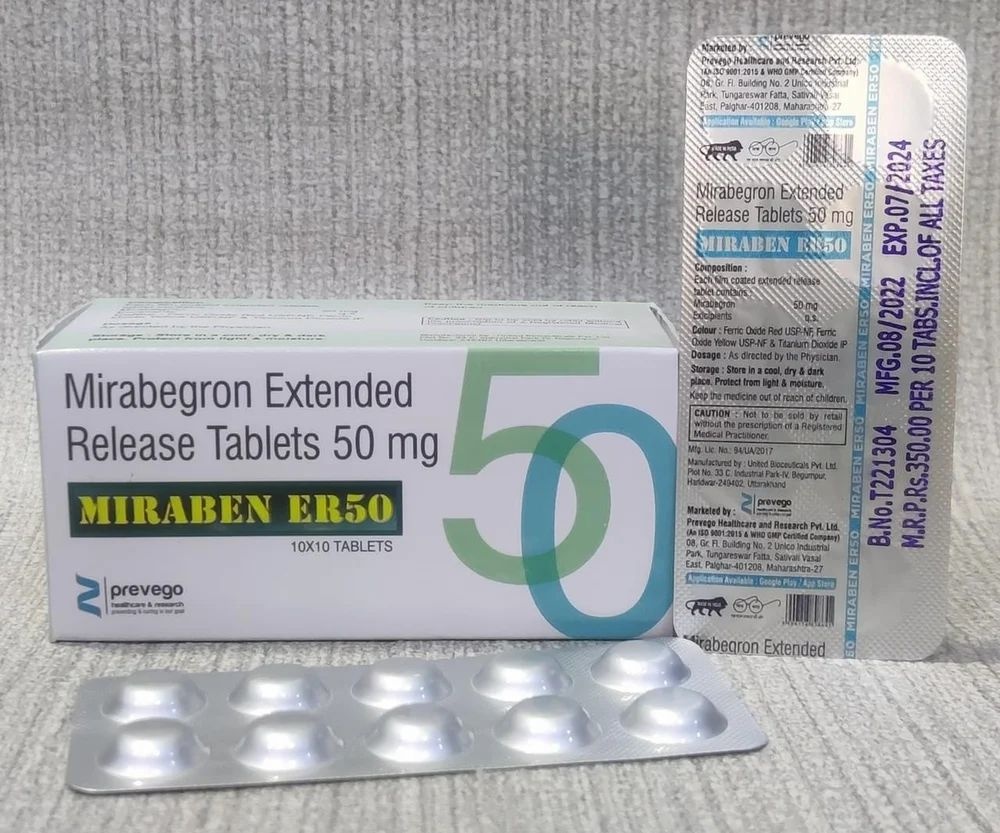 MIRABEGRON STADA 50 mg COMPRIMIDOS DE LIBERTAÇÃO PROLONGADA