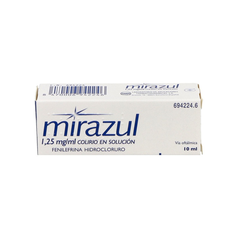 MIRAZUL 1,25 mg/ml COLÍRIO EM SOLUÇÃO