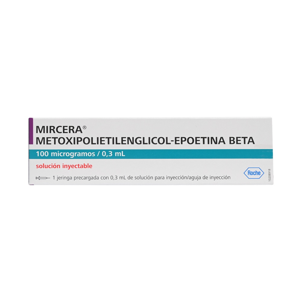 MIRCERA 30 microgramas/0,3 ml SOLUÇÃO INJETÁVEL EM SERINGA PREENCHIDA