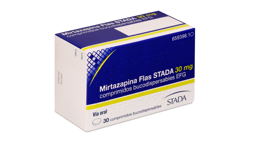 MIRTAZAPINA BLUEFISH 30 mg COMPRIMIDOS ORODISPERSÍVEIS