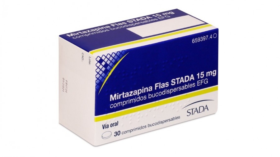 MIRTAZAPINA TARBIS 15 mg COMPRIMIDOS ORODISPERSÍVEIS