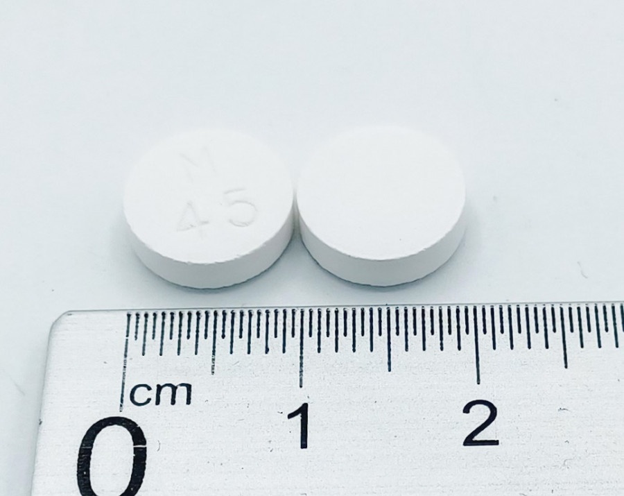 MIRTAZAPINA TEVA-RATIO 45 mg COMPRIMIDOS REVESTIDOS POR PELÍCULA