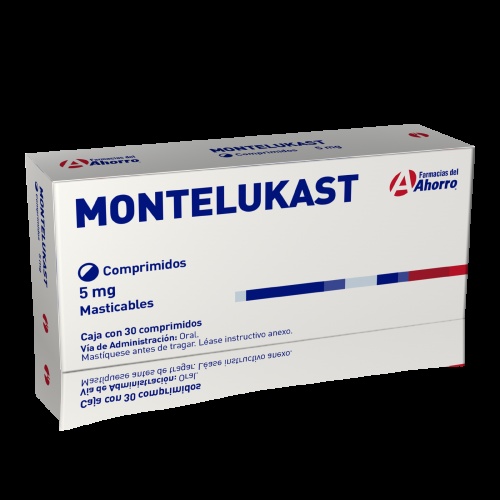 MONTELUKAST ALTER 5 mg COMPRIMIDOS MASTIGÁVEIS