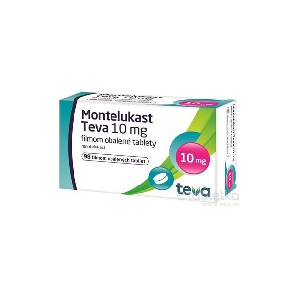MONTELUKAST TEVA 10 mg COMPRIMIDOS REVESTIDOS POR PELÍCULA