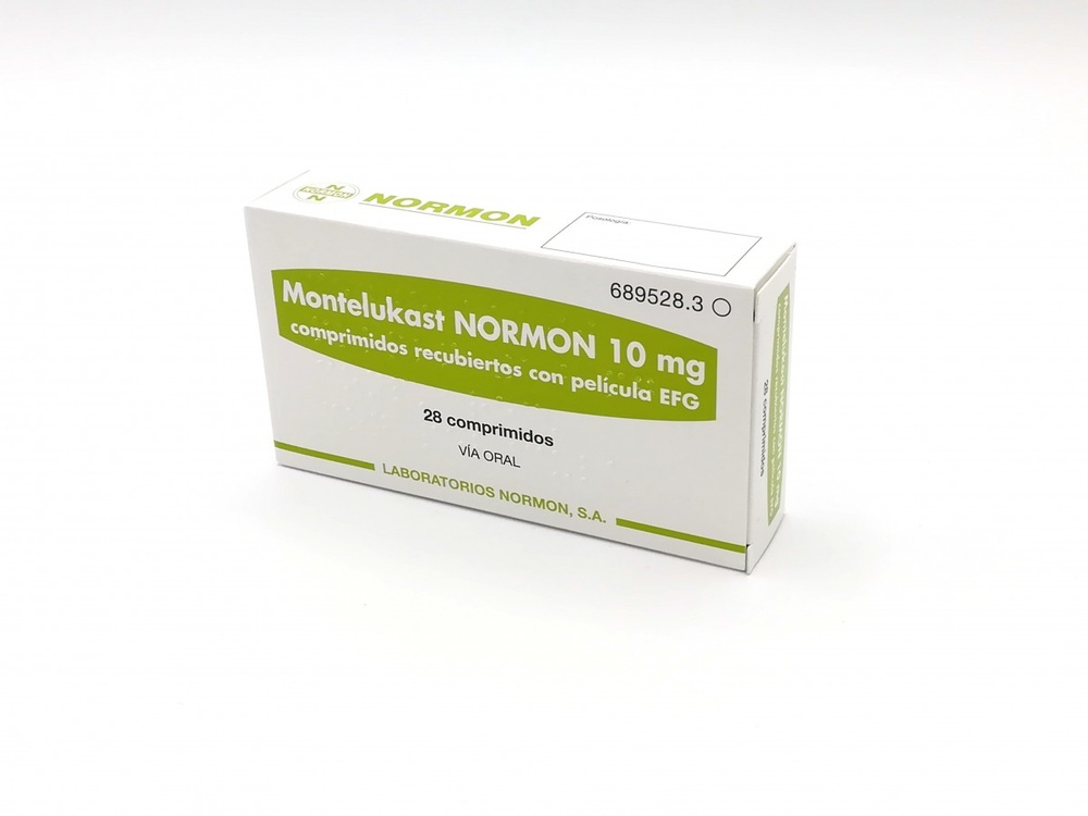 MONTELUKAST VIR 10 mg COMPRIMIDOS REVESTIDOS POR PELÍCULA