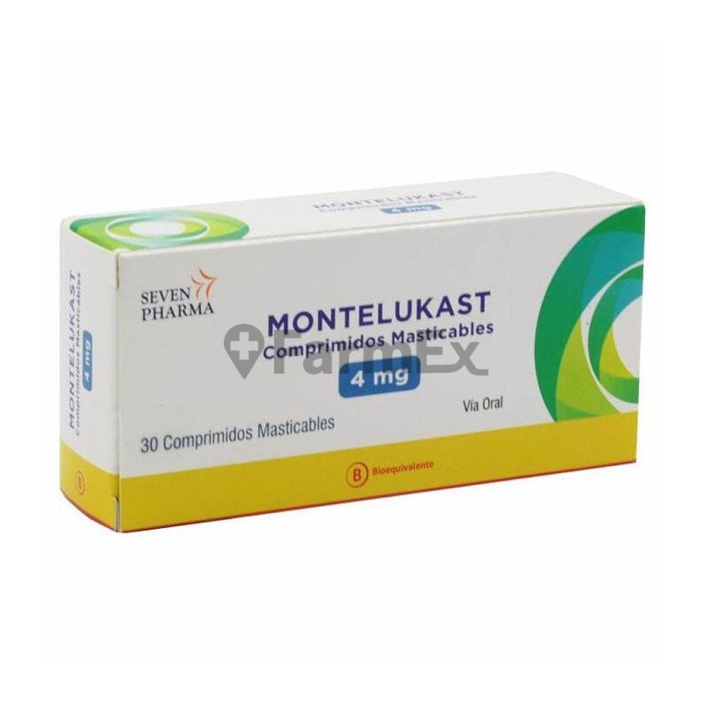 MONTELUKAST VIR 4 mg COMPRIMIDOS MASTIGÁVEIS