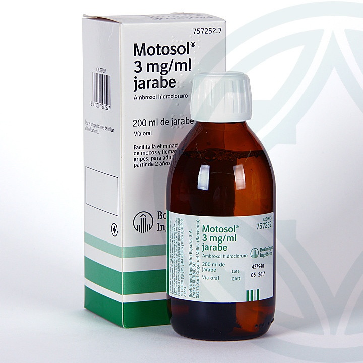 MOTOSOL 3mg/ml XAROPE