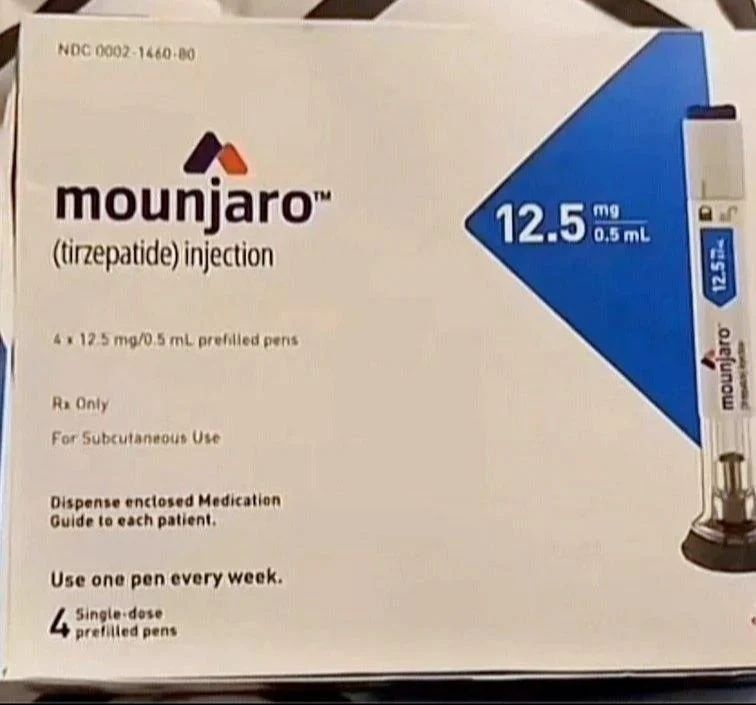 MOUNJARO 12,5 mg Solução Injetável em Frasco