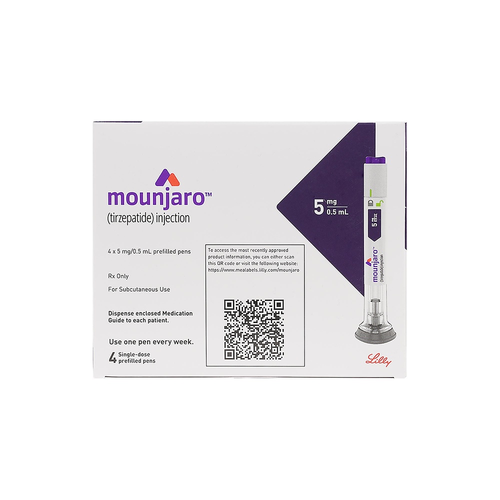 MOUNJARO 5 mg SOLUÇÃO INJETÁVEL EM CANETA PREENCHIDA