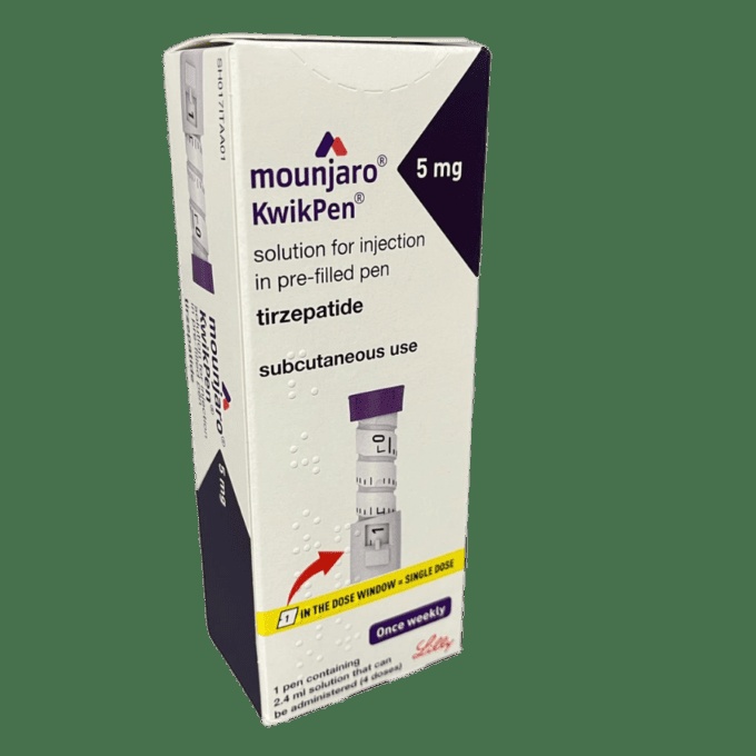 MOUNJARO 5 mg/dose KwikPen solução injetável em caneta pré-carregada