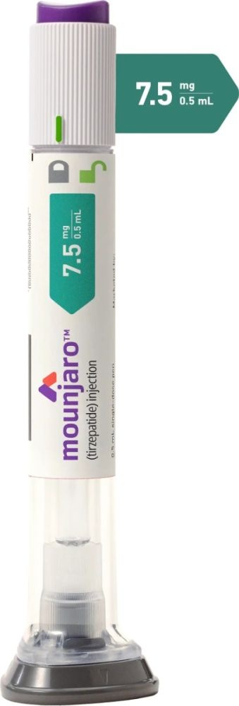 MOUNJARO 7,5 mg Solução Injetável em Frasco
