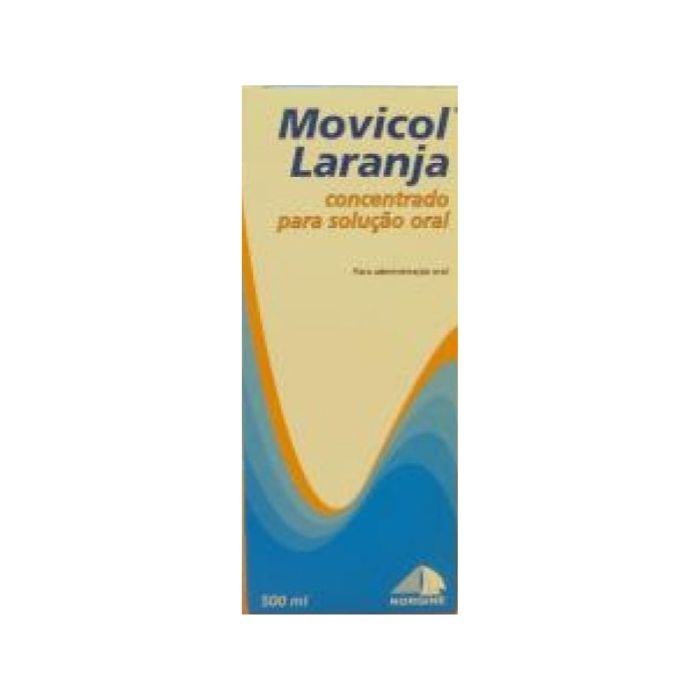MOVICOL SABOR LARANJA CONCENTRADO PARA SOLUÇÃO ORAL