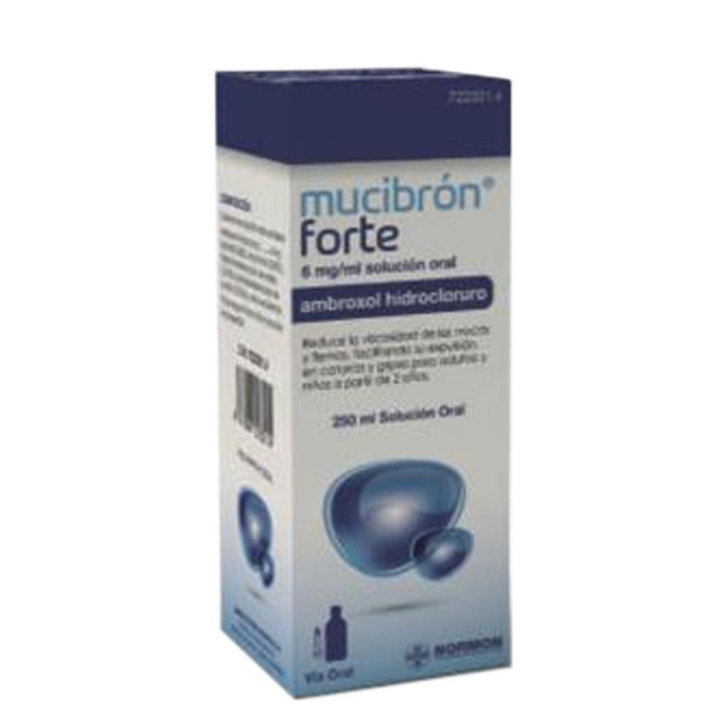 MUCIBRON FORTE 6 mg/ml SOLUÇÃO ORAL