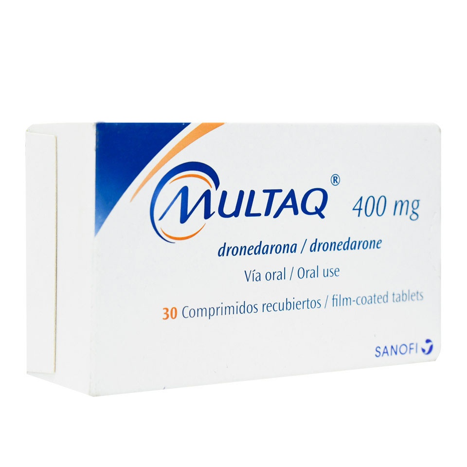 MULTAQ 400 mg COMPRIMIDOS REVESTIDOS POR PELÍCULA