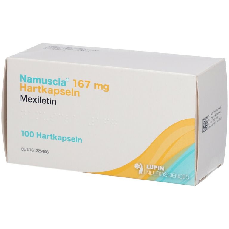 NAMUSCLA 167 mg CÁPSULAS DURAS