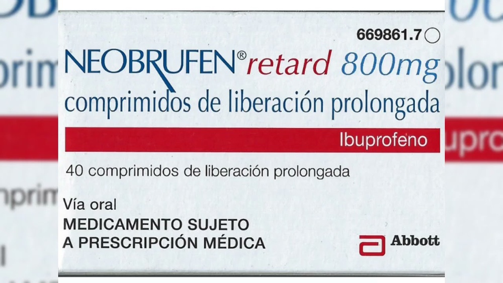 NEOBRUFEN RETARD 800 mg COMPRIMIDOS DE LIBERTAÇÃO PROLONGADA
