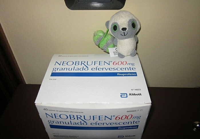 NEOBRUFEN 600 mg GRÂNULOS EFERVESCENTES