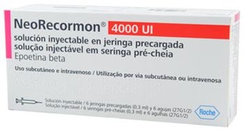 NEORECORMON 4000 UI Solução Injetável em Seringa Pré-carregada