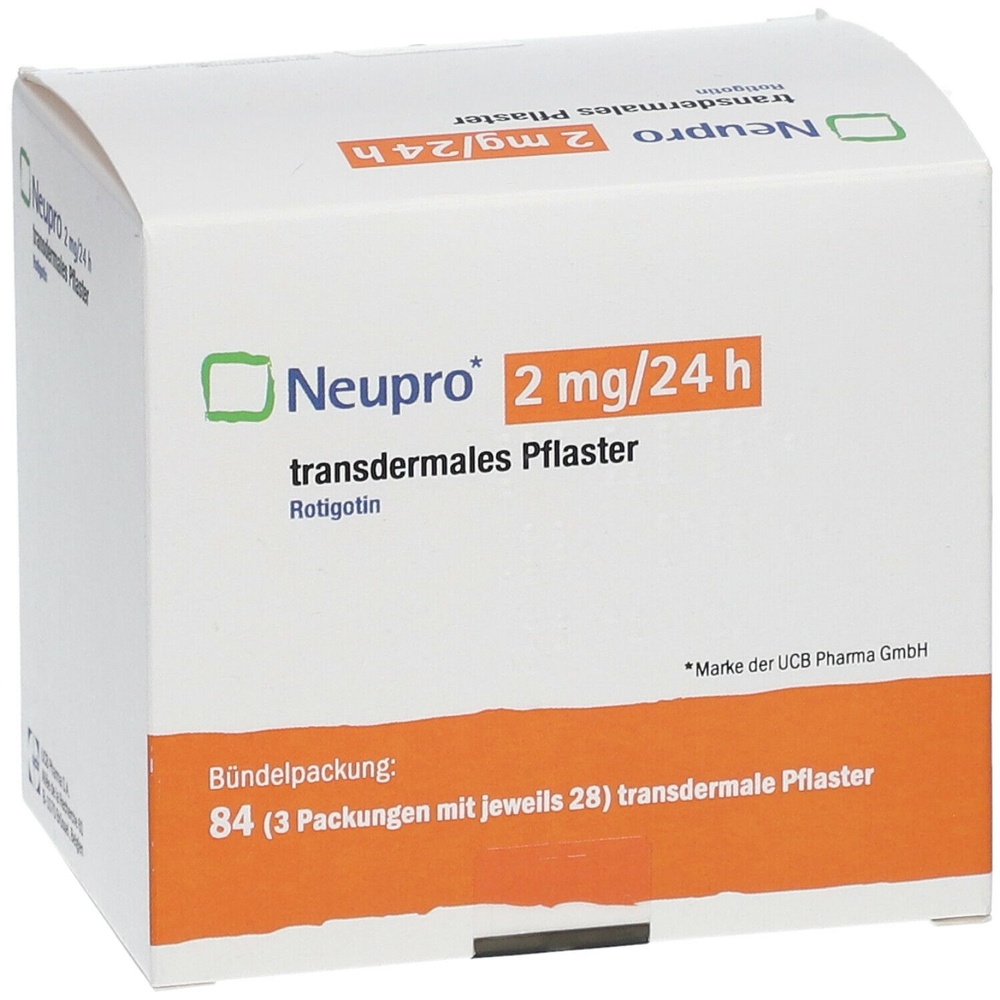 NEUPRO 2 mg/24h AUTOCLUSIVO TRANSDÉRMICO