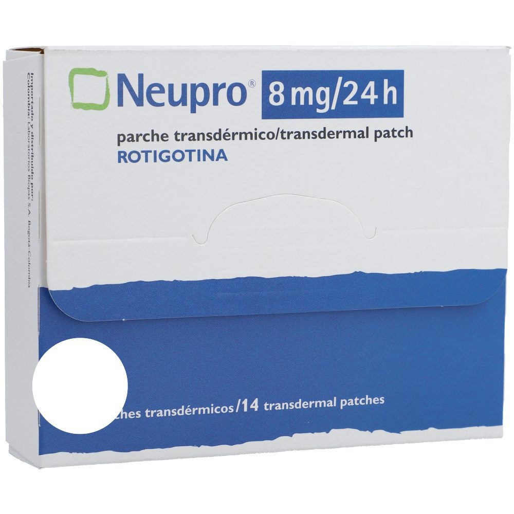 NEUPRO 8 mg/24h AUTOCLUSIVO TRANSDÉRMICO