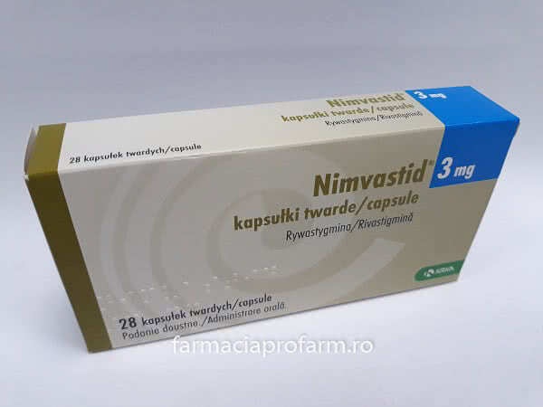 Nimvastid 3 mg cápsulas duras