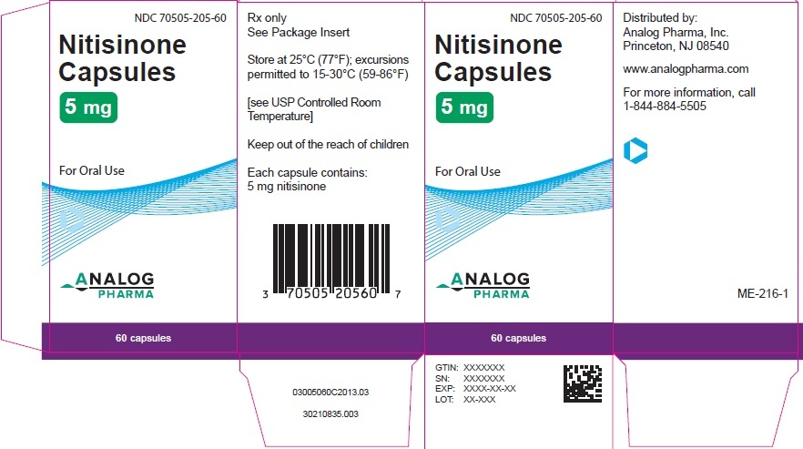 NITISINONE MDK 5 mg CÁPSULAS DURAS