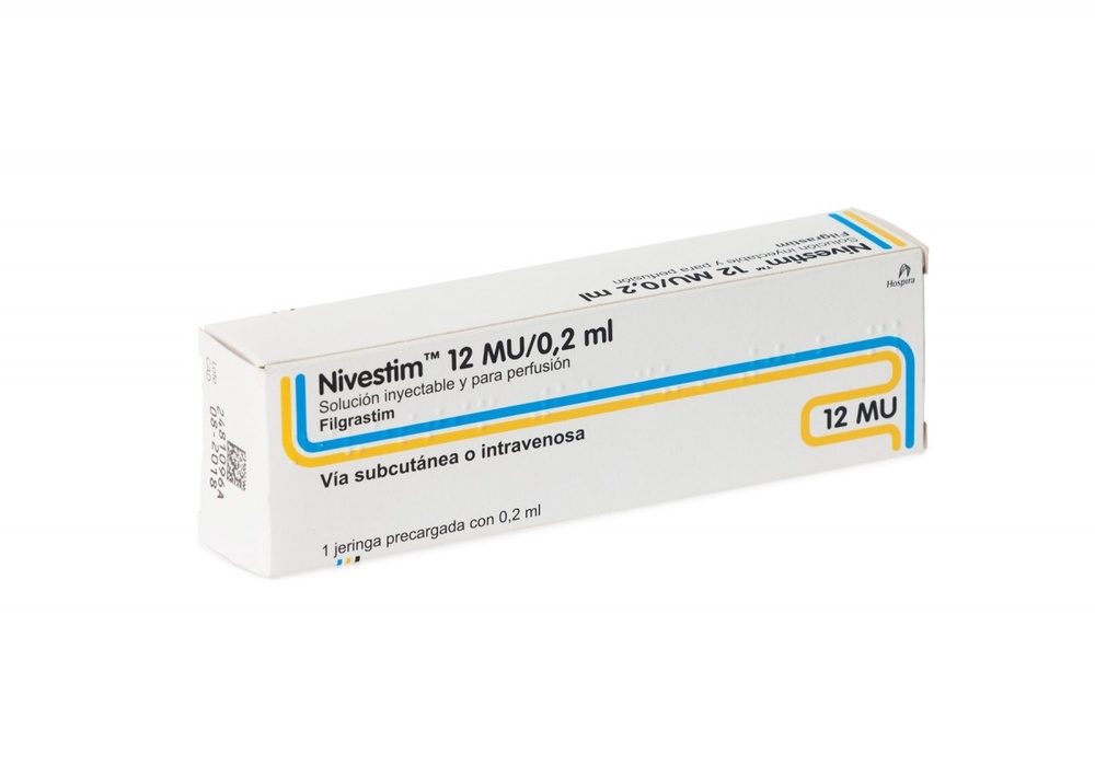 NIVESTIM 12 MU/0,2 ml SOLUÇÃO INJETÁVEL OU PARA PERFUSÃO