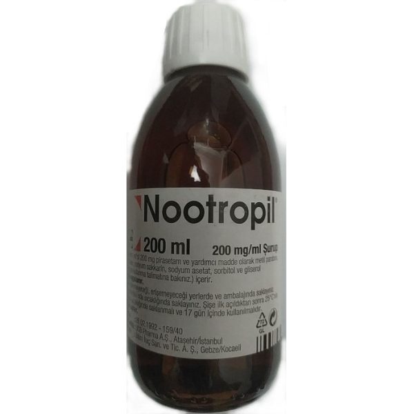 NOOTROPIL 200 mg/ml SOLUÇÃO INJETÁVEL