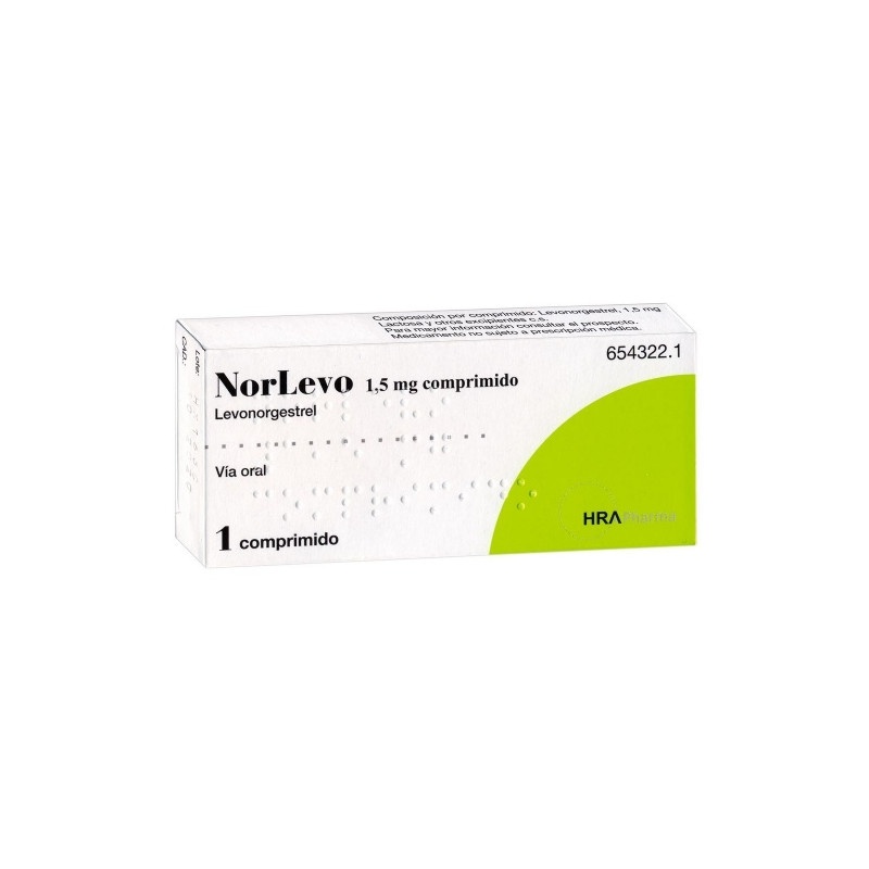 NORLEVO 1,5 mg COMPRIMIDO
