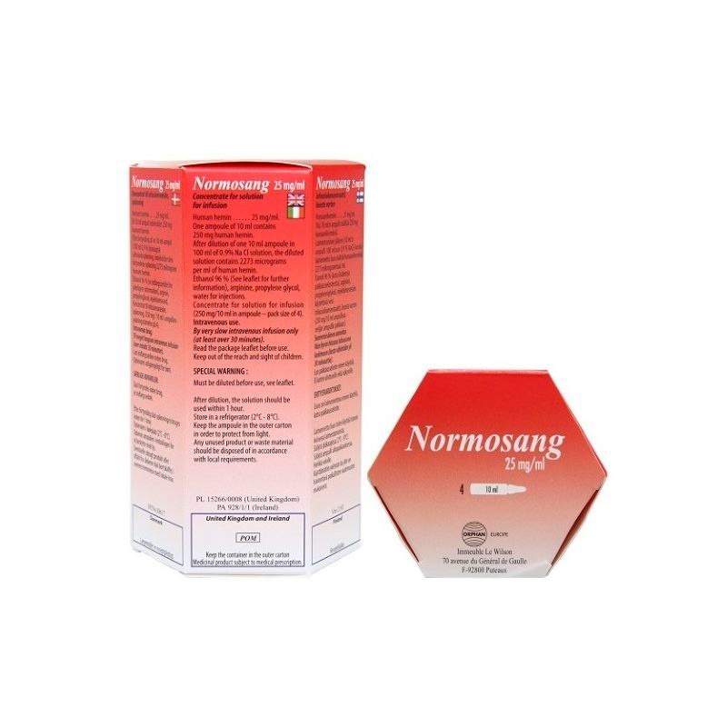 NORMOSANG 25 mg/ml CONCENTRADO PARA SOLUÇÃO PARA PERFUSÃO