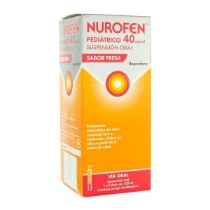 NUROFEN PEDIÁTRICO 40 mg/ml SUSPENSÃO ORAL SABOR MORANGO