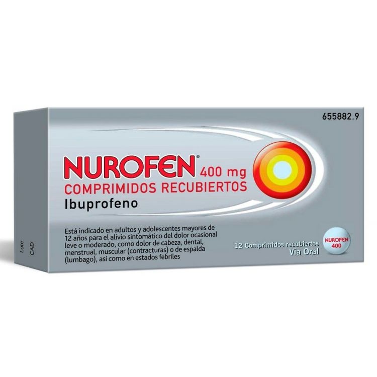 NUROFEN 400 mg COMPRIMIDOS REVESTIDOS