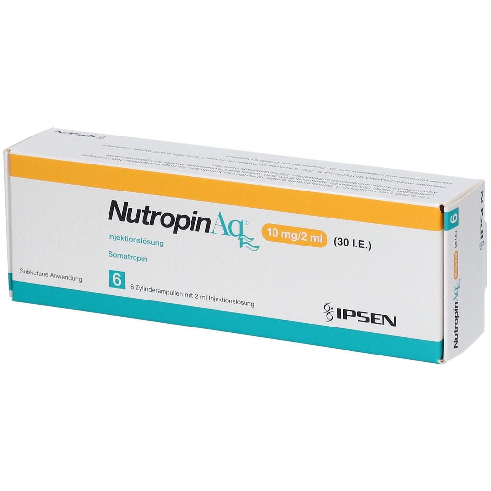 NUTROPINAQ 10 mg/2 ml (30 UI) Solução Injetável