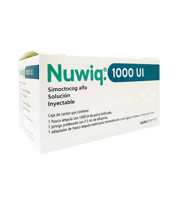 NUWIQ 1000 UI PÓ E SOLVENTE PARA SOLUÇÃO INJETÁVEL