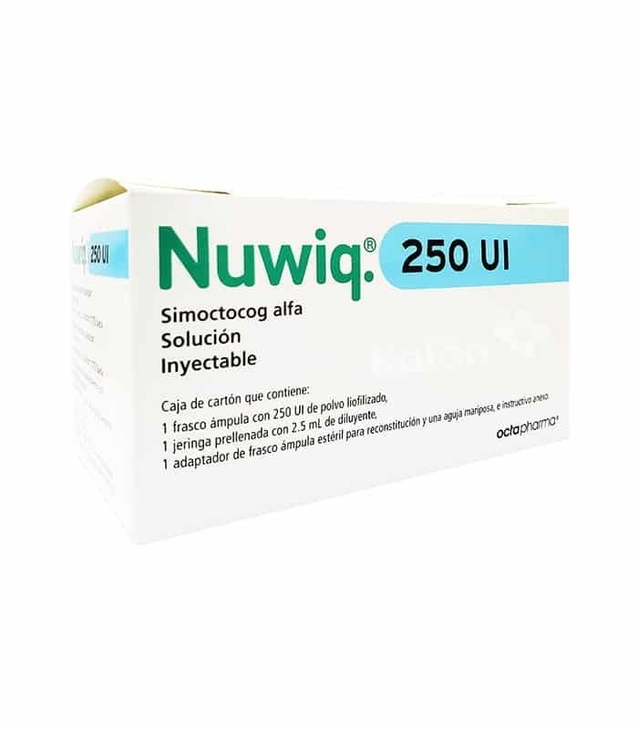 NUWIQ 250 UI PÓ E SOLVENTE PARA SOLUÇÃO INJETÁVEL
