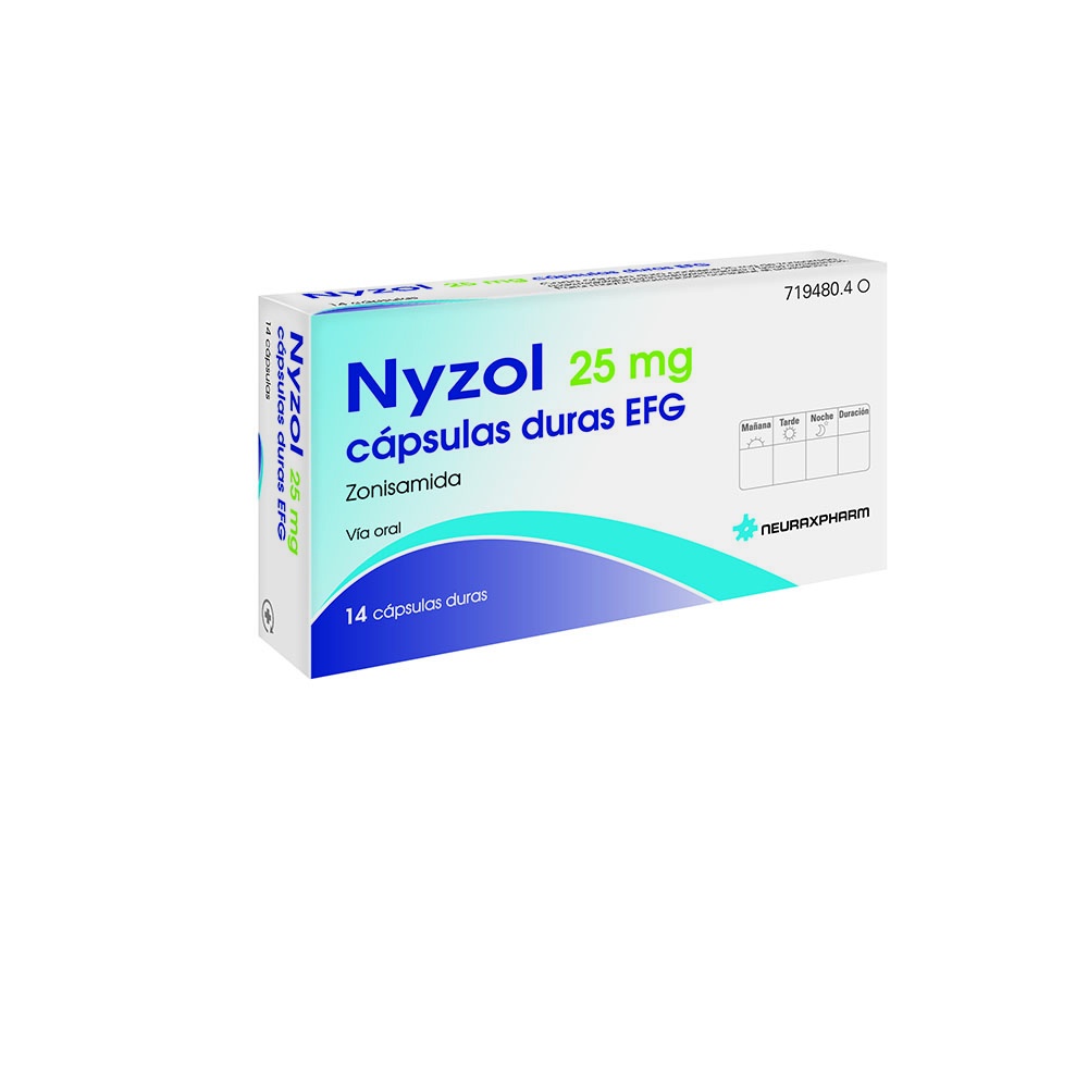NYZOL 25 mg COMPRIMIDOS